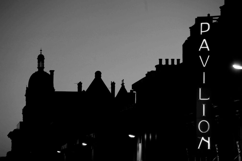The Pavilion Theatre in Glasgow at Dusk